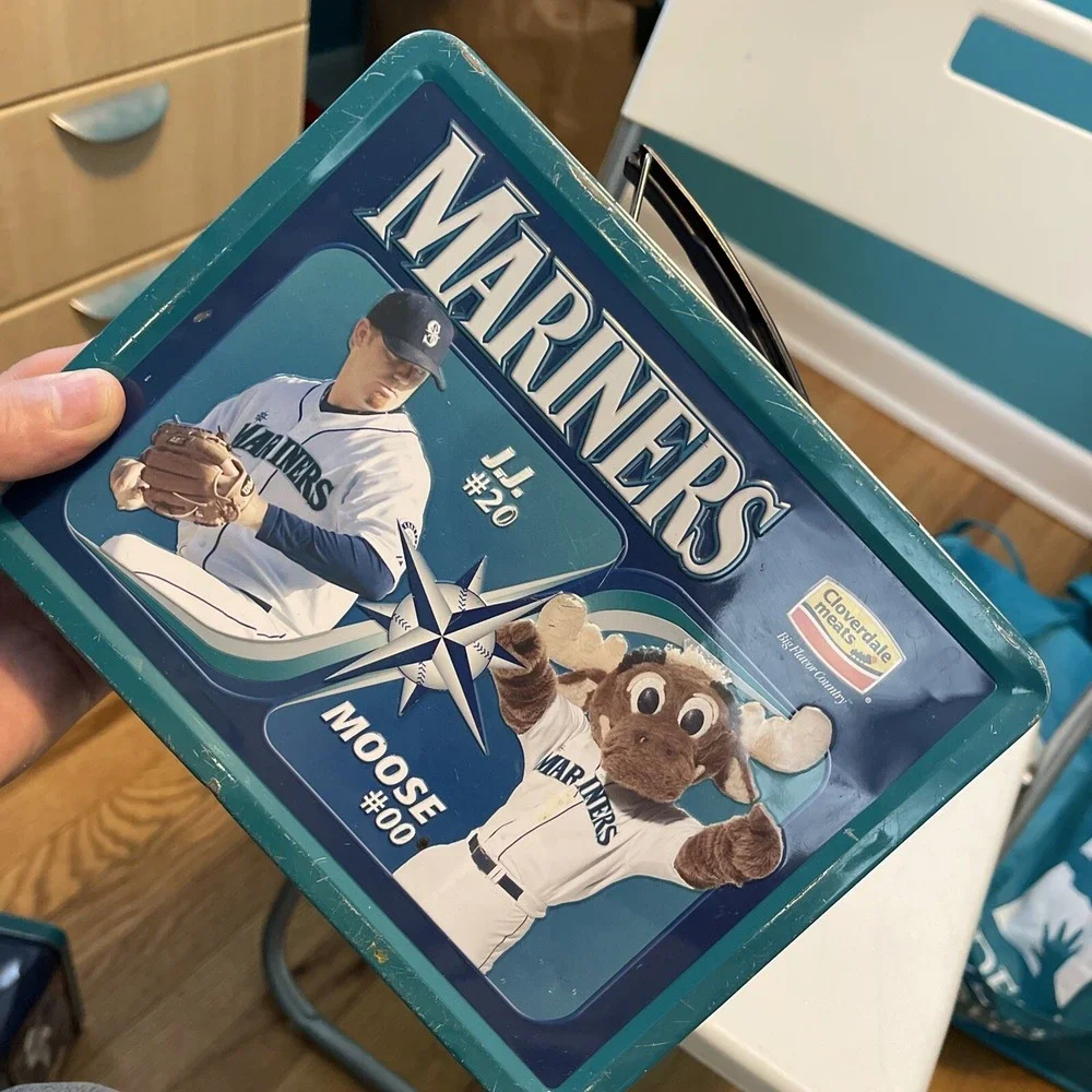 2007 Seattle Mariners Cloverdale Meats Metal‎ Lunch Box (14)